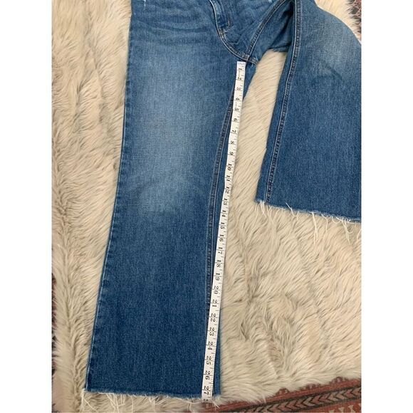 BDG Womens Lightly Distressed Raw Hem Denim Jeans Size 27 - Picture 5 of 6